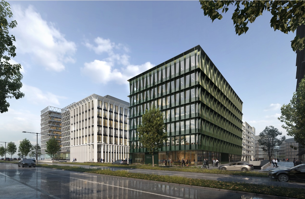Le nouveau bâtiment de bureaux EMERALD entièrement loué